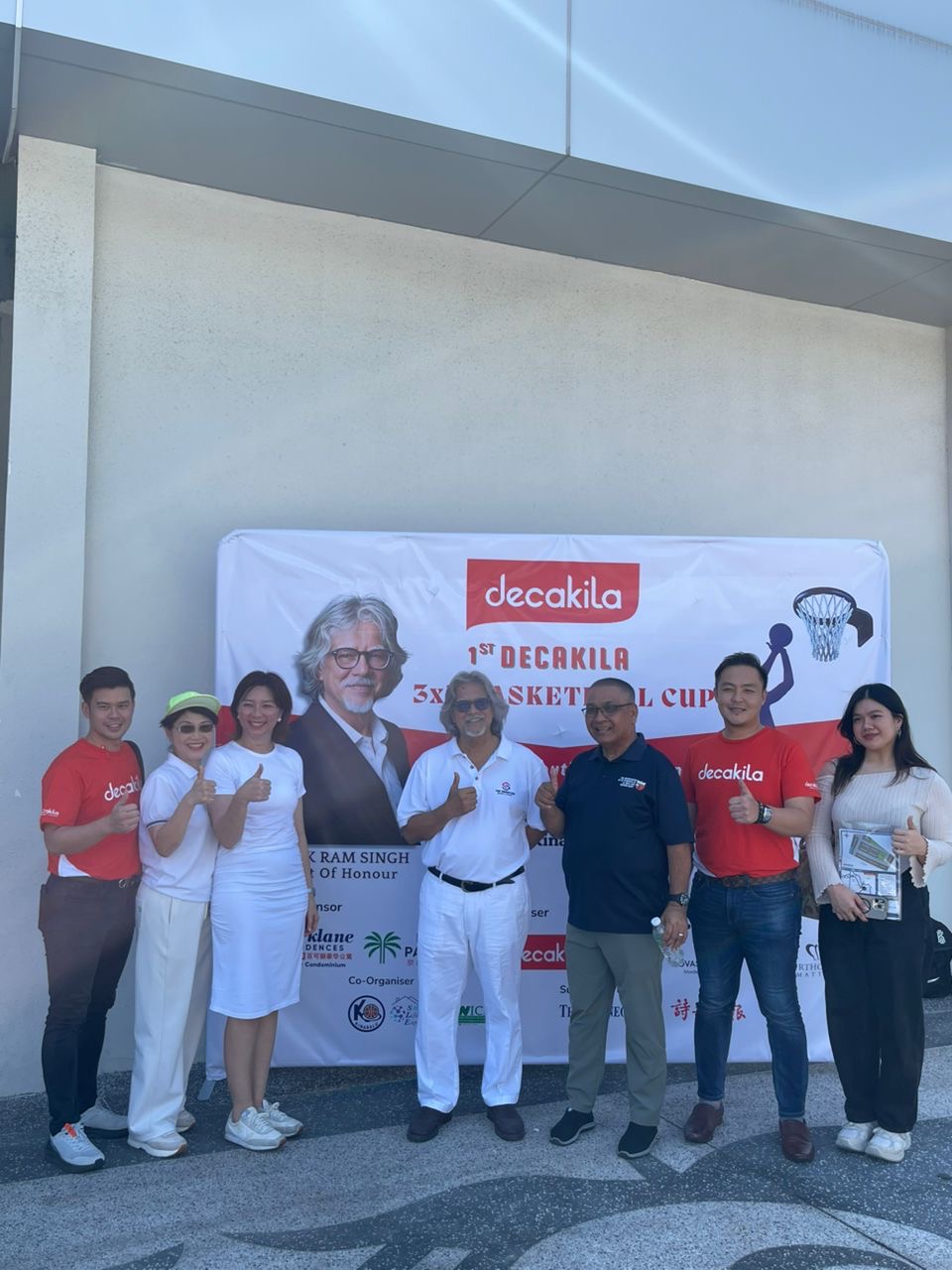 配合展會舉辦的 Decakila 三人制籃球賽也掀起高潮，由 拿督 Ram Singh 主持開球。